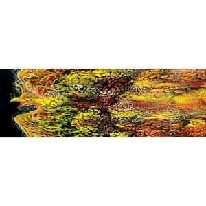 Art Print from my Original Work 9" x 18" "Phoenix Ascending" Acid Free Paper